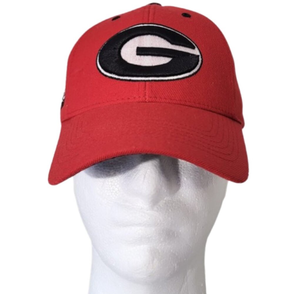 TOP OF THE WORLD Red Georgia Bulldogs SEC Hat - New Without Tags Men's OS